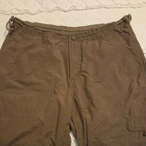 Columbia Women's Brown Cargo Trek Capri Pants